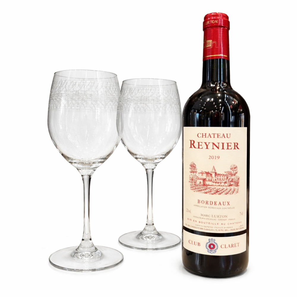 Club Claret & Glasses Bundle