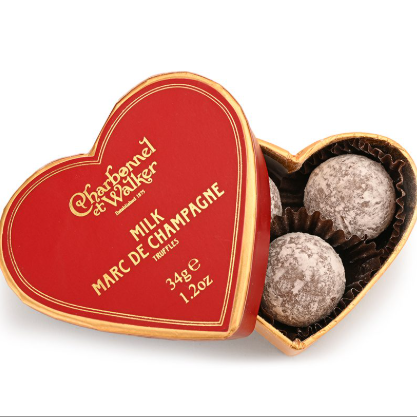 Milk Marc De Champagne Chocolate Truffles