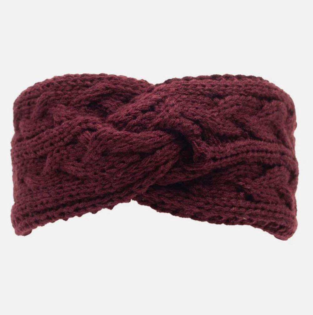 Dent's Women's Cable Knit Headband