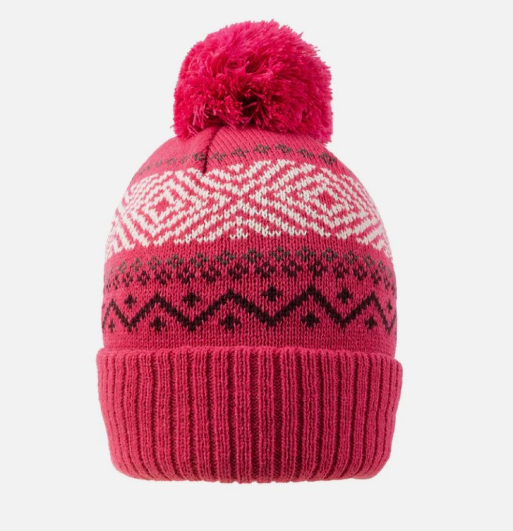 Dent's Ladies Jacquard Bobble Hat