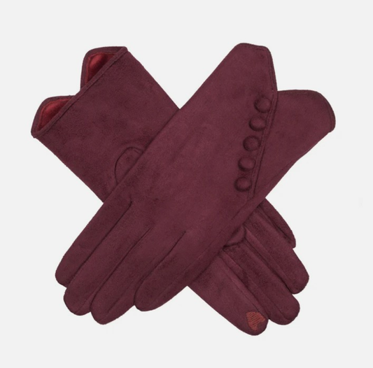 Dent's Faux Suede, 5 Covered Buttons