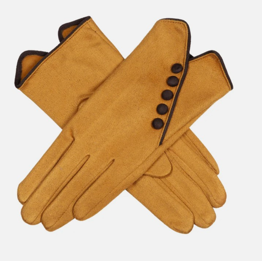 Dent's Faux Suede, 5 Covered Buttons