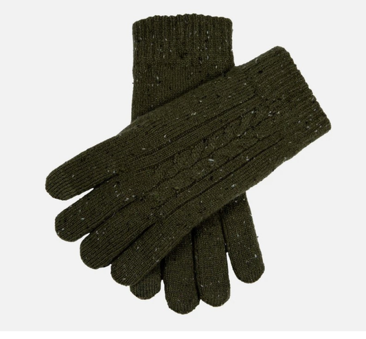 Dents Cable Knit Glove