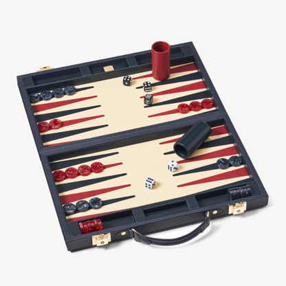 Aspinal of London 15-inch Backgammon set