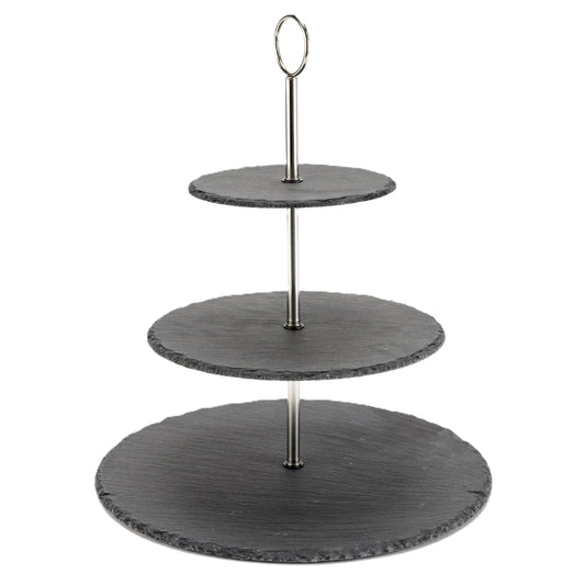 Three Tiered Slate Tower