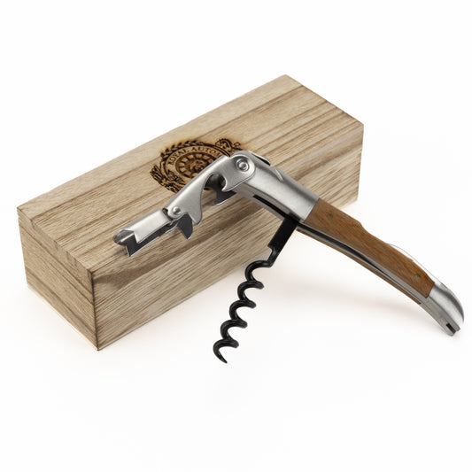 Olivewood Sommelier Corkscrew and Gift Box