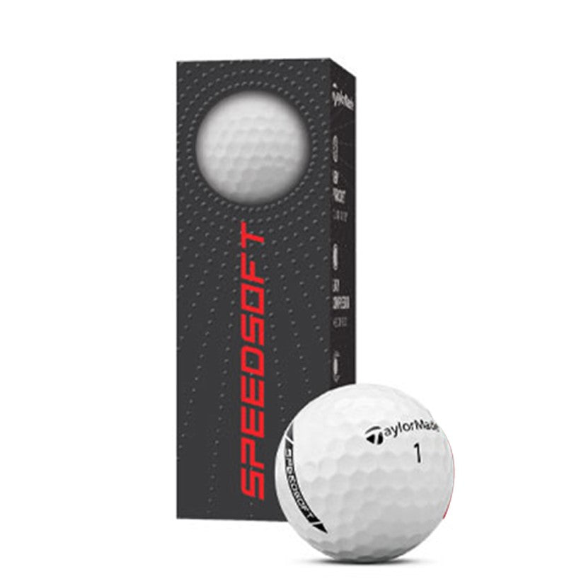 TaylorMade Speedsoft Golf Balls - Club Logo