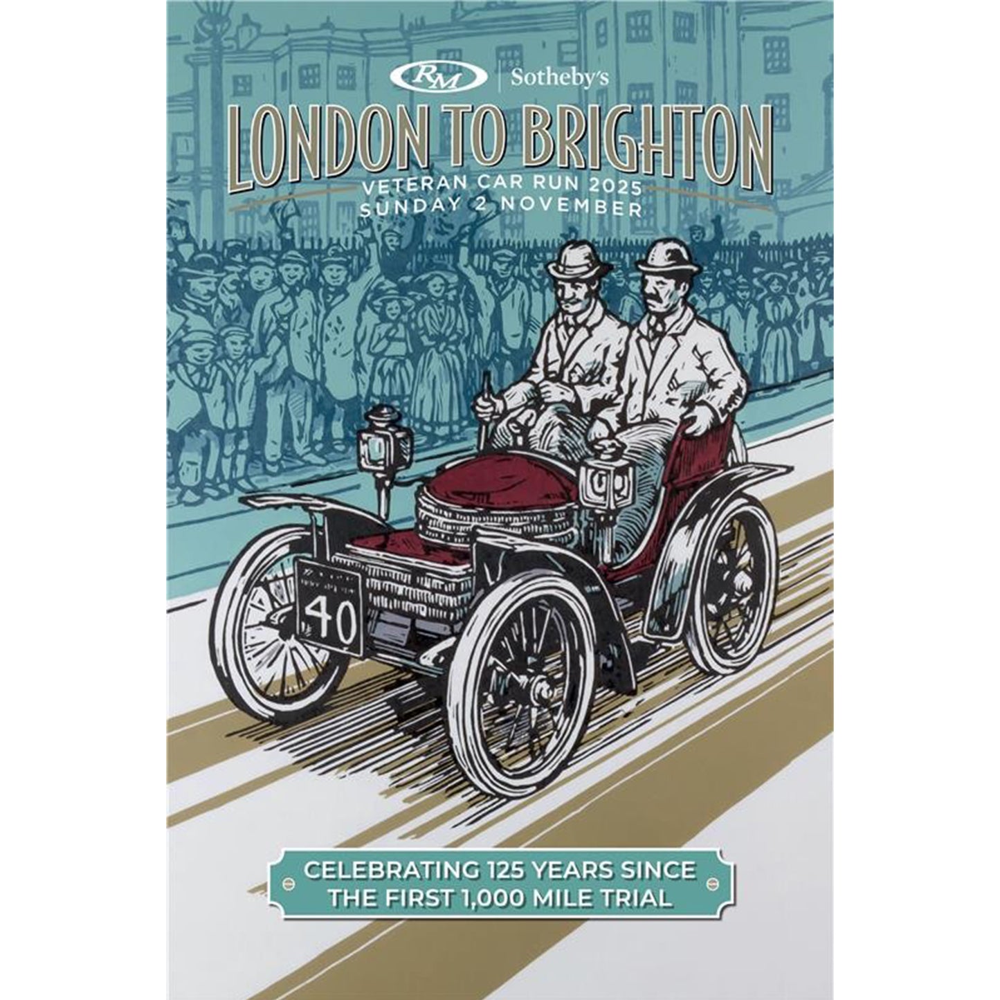 2025 Veteran Car Run Postcards (Pack of 5)