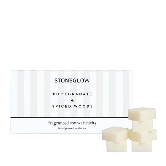 Pomegranate and Spiced Woods Soy Wax Melts