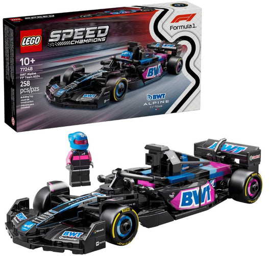 Lego Speed Champions BWT Alpine F1 Race Car