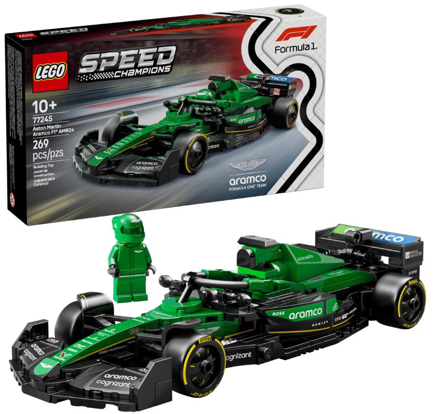 Lego Speed Champions Aston Martin Aramco F1 Race Car