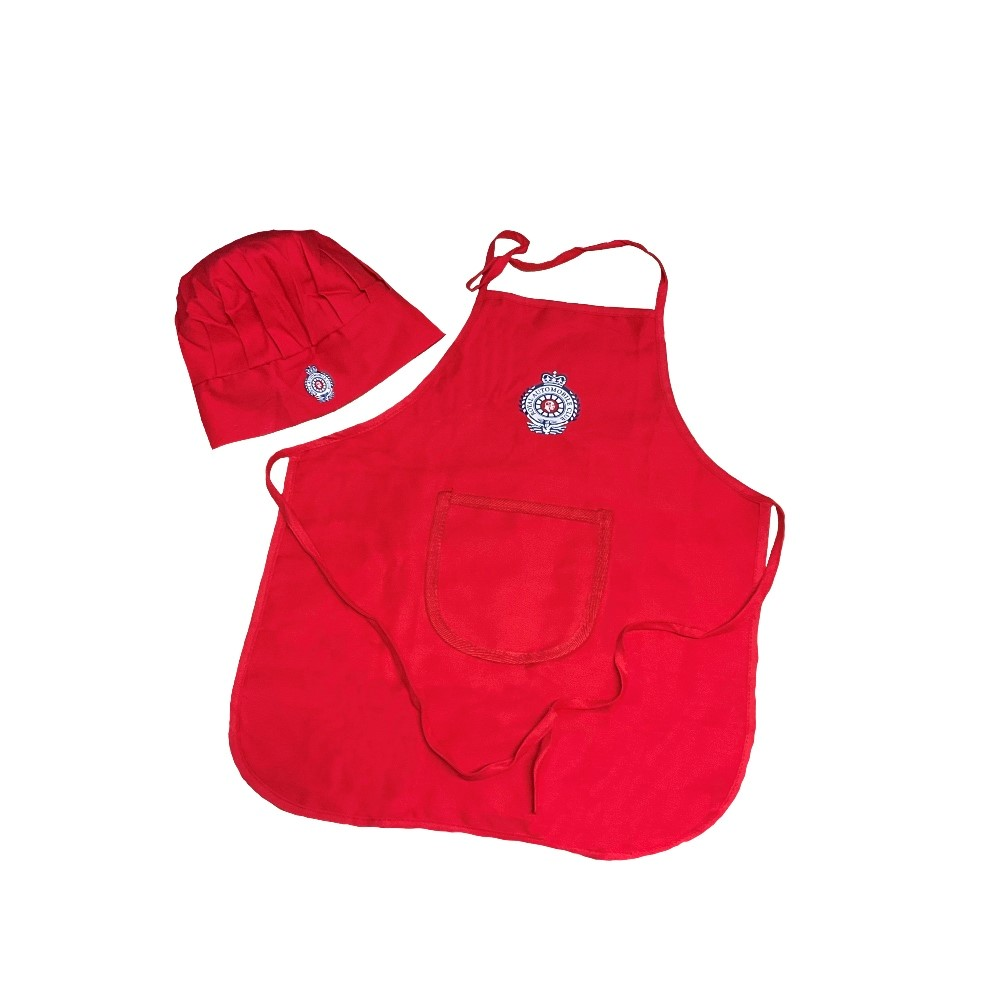 Children's Chef Apron and Hat Set