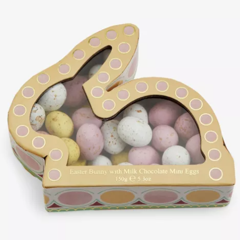 Easter Bunny with Milk Chocolate Speckled Mini Eggs