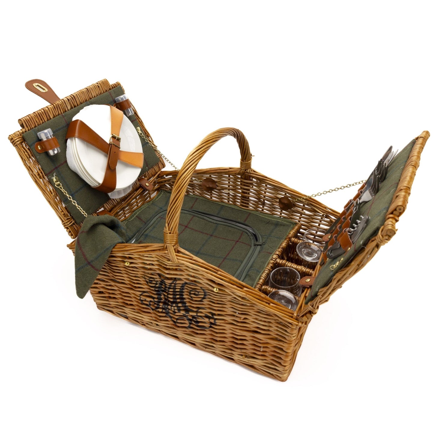 Double Lidded Picnic Hamper