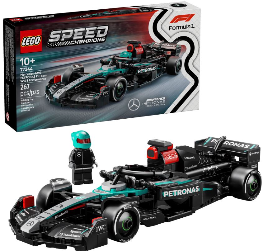 Lego Speed Champions Mercedes-AMG F1 W15 Race Car