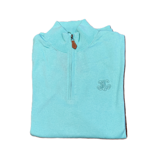 Betty Long Sleeve Half Zip Mock Neck