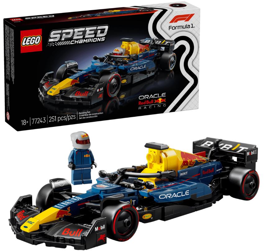 Lego Speed Champions Oracle Red Bull F1 Race Car