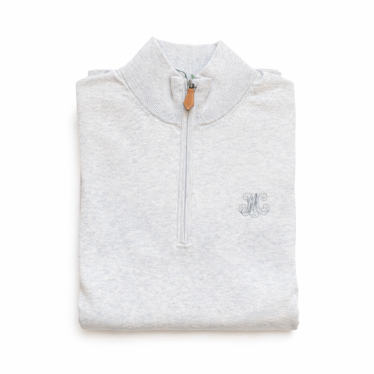 Betty Long Sleeve Half Zip Mock Neck