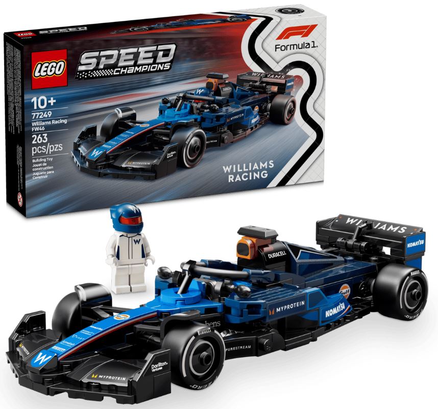 Lego Speed Champions Williams Racing F1 Race Car
