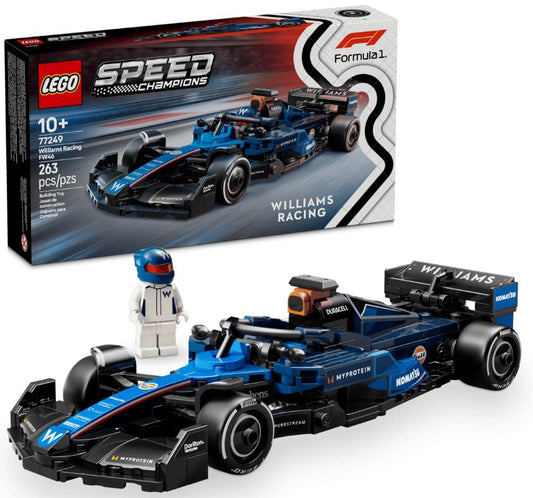 Lego Speed Champions Williams Racing F1 Race Car